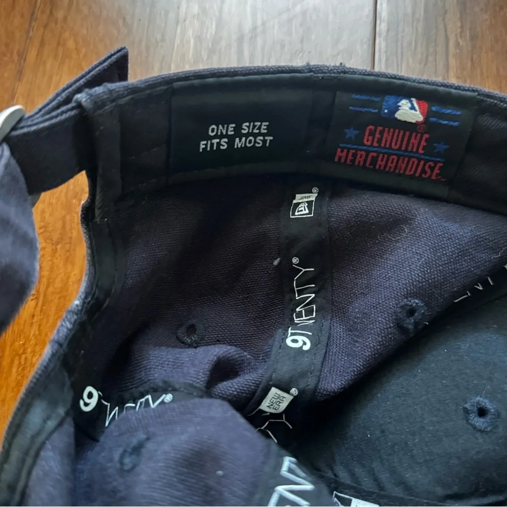 MLB Major League Baseball Washington Nationals Navy Blue Dad Hat Adjustable Cap